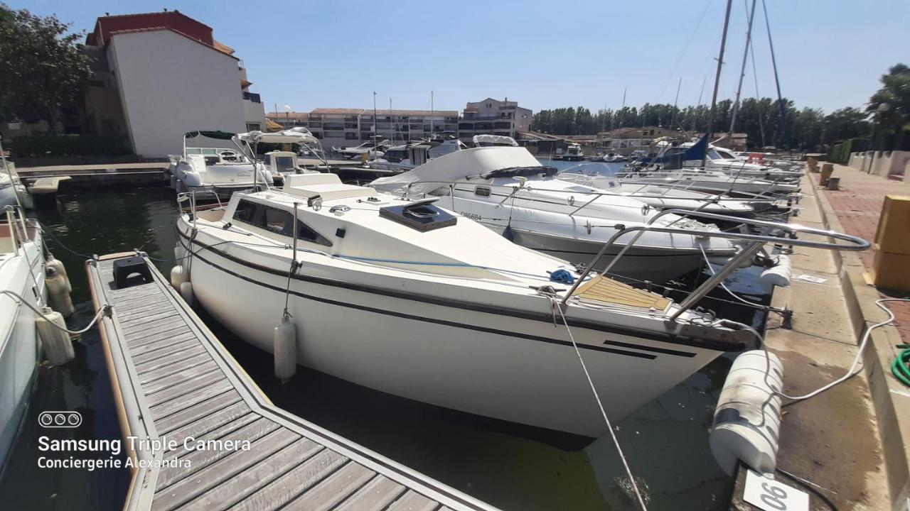 Nuit Insolite A Bord De L'Enata Un Voilier A Quai Sur La Marina De St Cyprien Saint-Cyprien  Bagian luar foto